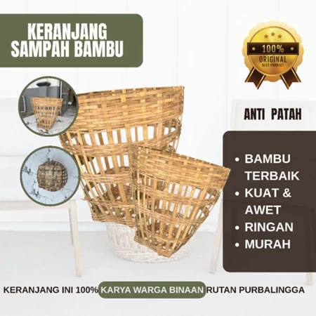 Keranjang Ayam Bambu