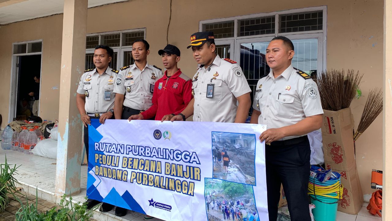 Rutan Purbalingga Peduli Bencana Banjir dan Longsor di Kabupaten Purbalingga