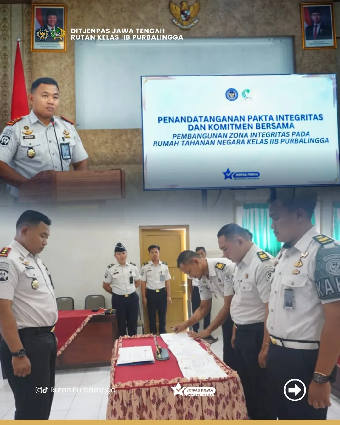 Penandatanganan Komitmen Bersama Zona Integritas